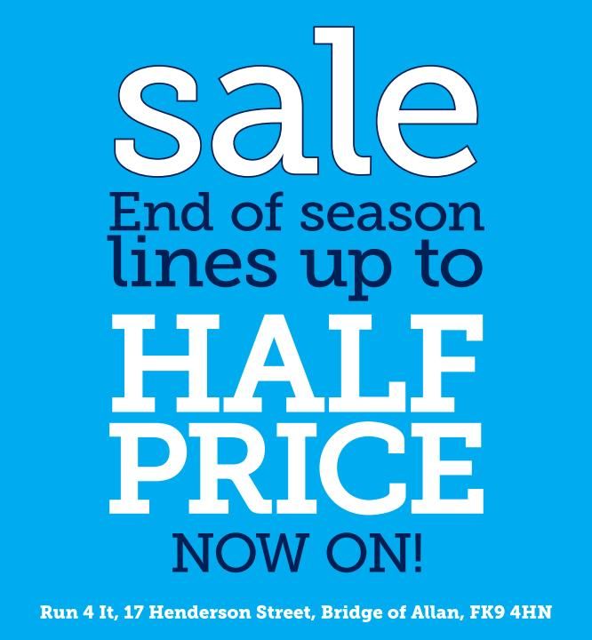 SALE at run for it
