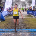 Andrew crosses the Winning Line
