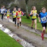 Cameron Blance showing good form at the front