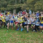 Juniors on the start line 