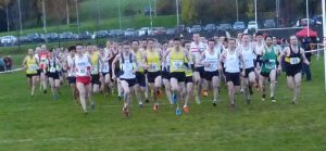 Men's race start - Central already to the fore 