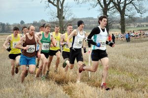 Senior men in 2012,  the Central finishers; Russell, Houston, Hendry, Millar, Butchart and Reilly