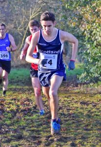 Aidan Thomson powers through