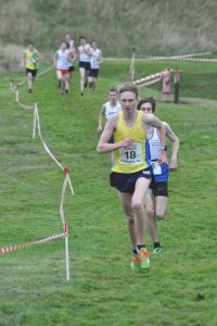 Ben MacMillan in Under-17 Men's race