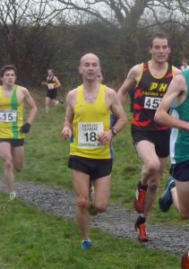 Scott Brember (18) - winning Masters Men