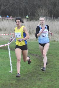 Morag Millar (837) leads from Gemma Reekie