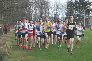 Ben Macmillan (139) in U17 action