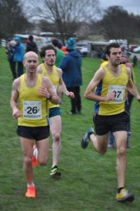 Scott Brember, Michael Wright and Murray McLarty pack for tem points